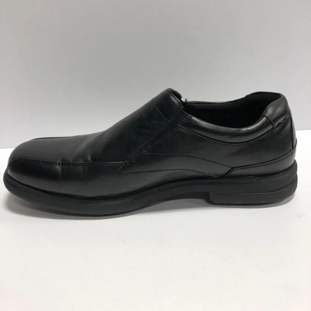 Nunn Bush Men’s Sanford Black Slip-On Loafers, Size 10 M